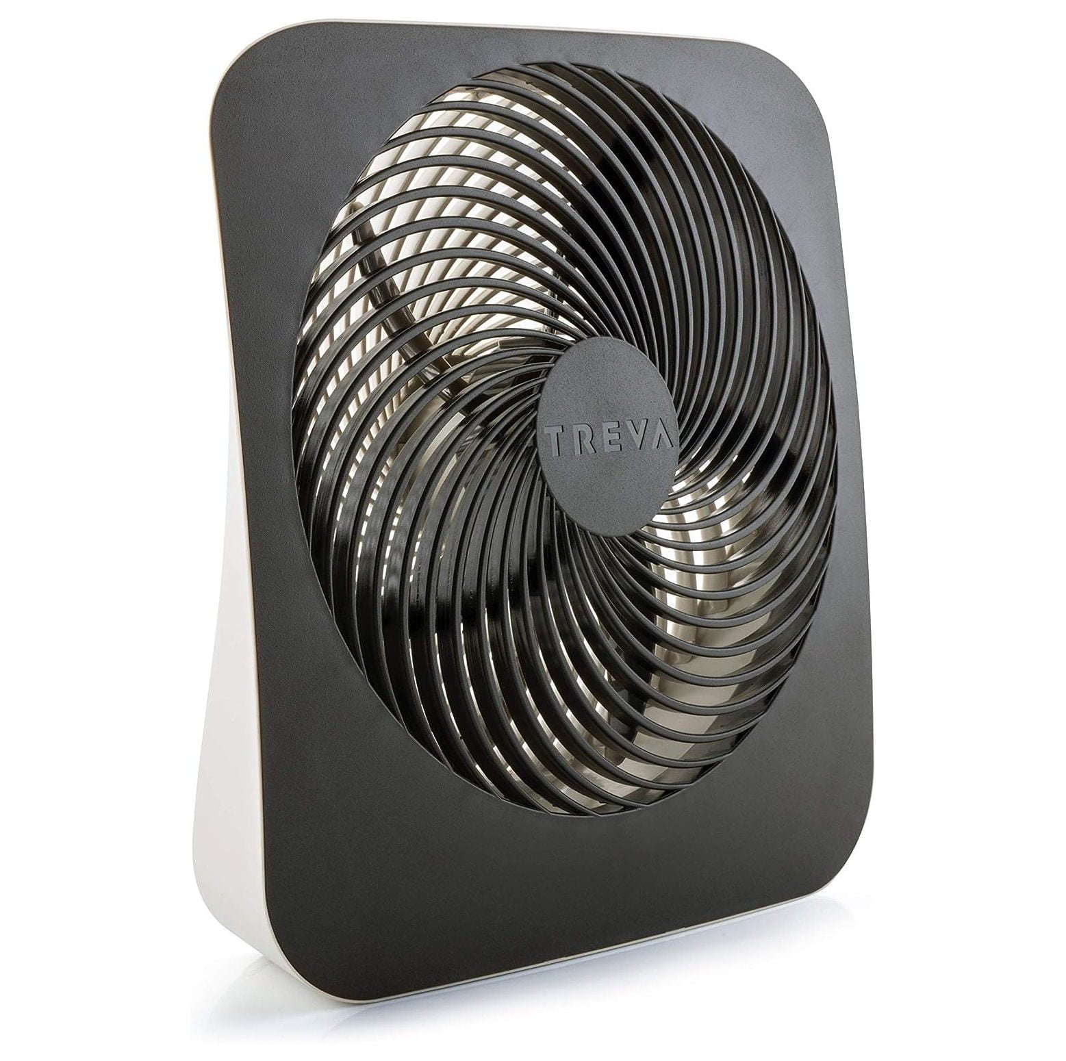 Cool Gray 10-Inch Portable Desk Fan with Two Speeds