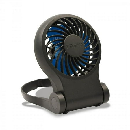 Treva 6008026 8.38 x 3.5 in. dia. 2 Speed Battery & USB Cable Compact Fan - Pack of 6
