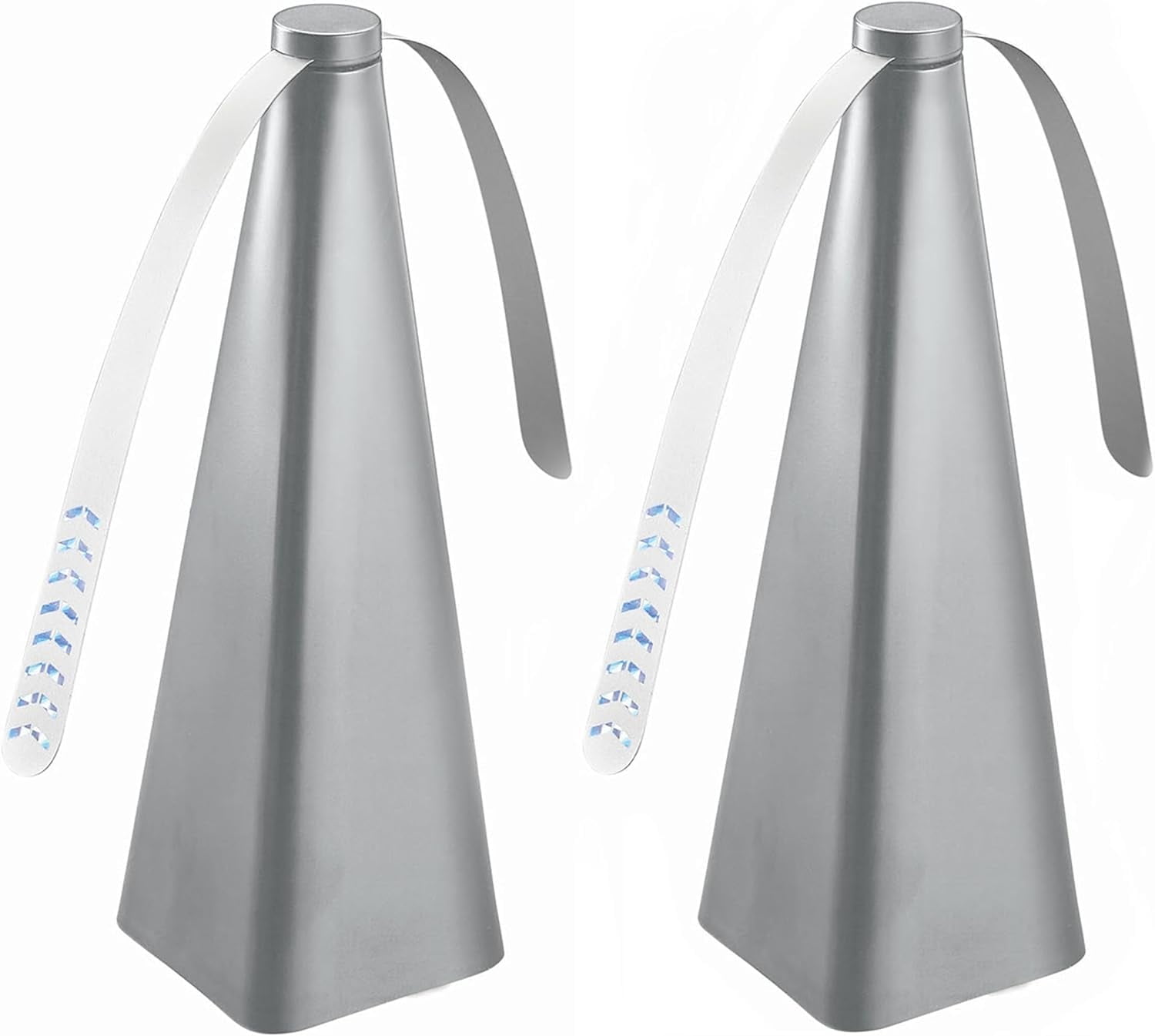 Treva Chemical Free Bug Fan Silver 2 Pack, Holographic Blades, Battery ...