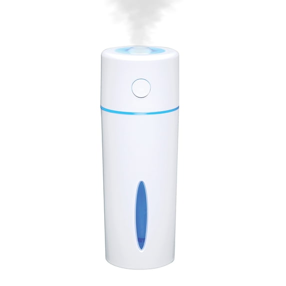 Treva Drop Light Cool Mist Travel USB Ultrasonic Humidifier, 150 ml with LED Lights