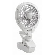 Treva/O2cool Clip Fan, 2 Speeds, Gray, Not Applicable FC05807