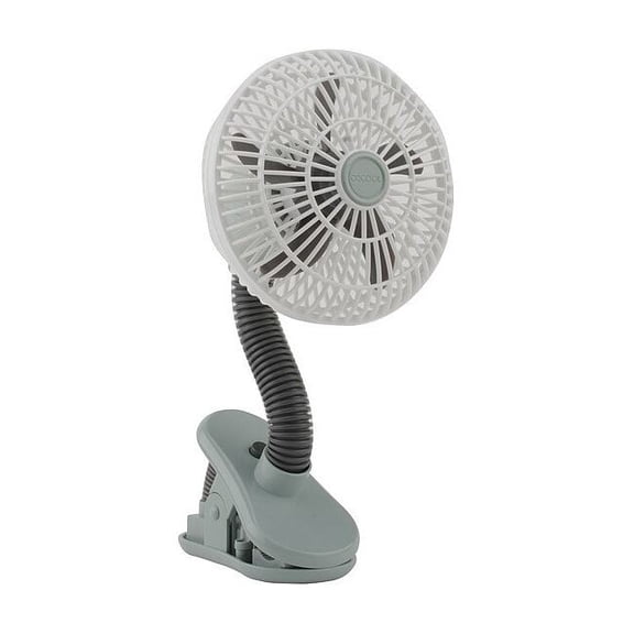 Treva/O2cool Health Care Clip Fan w/ Antimicrobial,4" FC04805