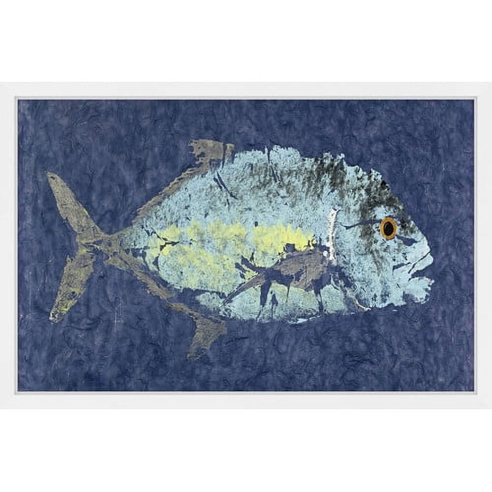 "Trevally" by Warren Sellers Framed Painting Print