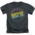thumbnail image 1 of Trevco 90210-Color Blend Logo - Short Sleeve Juvenile 18-1 Tee - Charcoal- Large 7, 1 of 2
