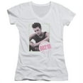 thumbnail image 1 of Trevco 90210-Dylan - Junior V-Neck Tee - White- Small, 1 of 1