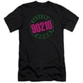 thumbnail image 1 of Trevco CBS151-PSF-1 90210 & Neon Premium Canvas Adult Cotton Slim Fit 30-1 T-Shirt, Black - Small, 1 of 1