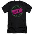thumbnail image 1 of Trevco 90210-Neon - Short Sleeve Adult 30-1 Tee - Black- Small, 1 of 1