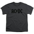 thumbnail image 1 of Trevco ACDC109-YT-4 ACDC & Worn Logo Youth Cotton Short Sleeve 18-1 T-Shirt, Charcoal - Extra Large, 1 of 2