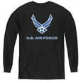 thumbnail image 1 of Trevco  AF106-YL-4 Air Force & Logo-Youth Long Sleeve Tee, Black - Extra Large, 1 of 1