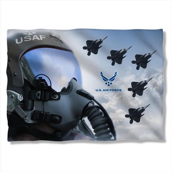 Trevco AF113-PLO1-0 20 x 28 In. Air Force And Pilot Pillow Case - White