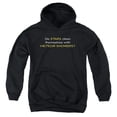 thumbnail image 1 of Trevco ATA1569-YFTH-4 Meteor Shower-Youth Pullover Hoodie, Black - Extra Large, 1 of 1