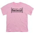 thumbnail image 1 of Trevco ATA266D-YT-2 Fartacus-Short Sleeve Youth 18-1 T-Shirt, Pink - Medium, 1 of 1