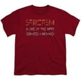 thumbnail image 1 of Trevco ATA392-YT-4 Sarcasm Is A Service-Short Sleeve Youth 18-1 T-Shirt, Cardinal - Extra Large, 1 of 1