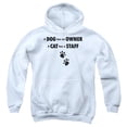 thumbnail image 1 of Trevco ATA623-YFTH-2 Cat Has A Staff-Youth Pullover Hoodie, White - Medium, 1 of 1