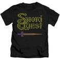 thumbnail image 1 of Trevco ATRI207-KT-2 Atari & 8 Bit Sword Juvenile Cotton Short Sleeve 18-1 T-Shirt, Black - Medium - 5-6, 1 of 1