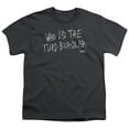 thumbnail image 1 of Trevco CBS2513-YT-3 American Vandal & Turd Burglar Short Sleeve Youth Cotton 18-1 T-Shirt, Charcoal - Large, 1 of 1