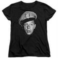thumbnail image 1 of Trevco Andy Griffith-Barney Head - Short Sleeve Womens Tee - Black- Medium, 1 of 1