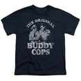 thumbnail image 1 of Trevco Andy Griffith-Buddy Cops - Short Sleeve Youth 18-1 Tee - Navy- Medium, 1 of 2
