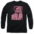 thumbnail image 1 of Trevco  Andy Griffith & Floyd Lawson Adult 18-1 Long Sleeve T-Shirt, Black - Large, 1 of 1
