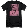 thumbnail image 1 of Trevco  Andy Griffith & Floyd Lawson Adult Premium Canvas Slim Fit 30-1 HBO Short Sleeve T-Shirt, Black - 2X, 1 of 1