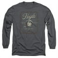 thumbnail image 1 of Trevco  Andy Griffith & Mayberry Floyds Adult 18-1 Long Sleeve T-Shirt, Charcoal - 2X, 1 of 1
