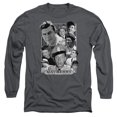 thumbnail image 1 of Trevco  Andy Griffith & Mayberry Long Sleeve Cotton Adult 18-1 T-Shirt, Charcoal - Medium, 1 of 1