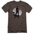 thumbnail image 1 of Trevco BM2005-PSF-4 Arkham City & Catwoman Convicted Adult Cotton Premium Canvas Brand Slim Fit 30-1 T-Shirt, Charcoal - Extra Large, 1 of 1