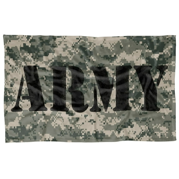 Trevco Army - Camo Fleece Blanket 57 x 35in