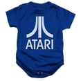 thumbnail image 1 of Trevco  Atari & Atari Logo Infant Cotton Snapsuit, Royal Blue - Medium - 12 Months, 1 of 1