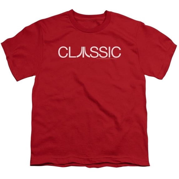 Trevco Atari & Classic Short Sleeve Cotton Youth 18-1 T-Shirt, Red - Small