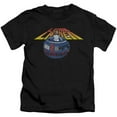 thumbnail image 1 of Trevco  Atari & Lunar Globe Juvenile Cotton Short Sleeve 18-1 T-Shirt, Black - Large - 7, 1 of 1