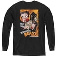 thumbnail image 1 of Trevco  BB373-YL-1 Betty Boop & Boyfriend The Beast-Youth Long Sleeve Tee, Black - Small, 1 of 1