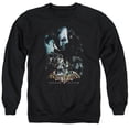 thumbnail image 1 of Trevco BM1815-AS-2 Batman AA & Five Against One Adult Crewneck Sweatshirt, Black - Medium, 1 of 1