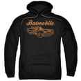 thumbnail image 1 of Trevco BM1902-AFTH-8 Batman & Batmobile Adult Pull-Over Hoodie, Black - 5X, 1 of 1