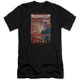 thumbnail image 1 of Trevco BM2186-PSF-1 Batman & Two Faces Adult Cotton Premium Canvas Brand Slim Fit 30-1 T-Shirt, Black - Small, 1 of 1