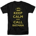 thumbnail image 1 of Trevco BM2200-HA-5 Batman & Call Batman-Adult Heather T-Shirt, Black - 2X, 1 of 1