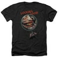 thumbnail image 1 of Trevco BM2484-HA-4 Batman & Looking Good-Adult Heather T-Shirt, Black - Extra Large, 1 of 2
