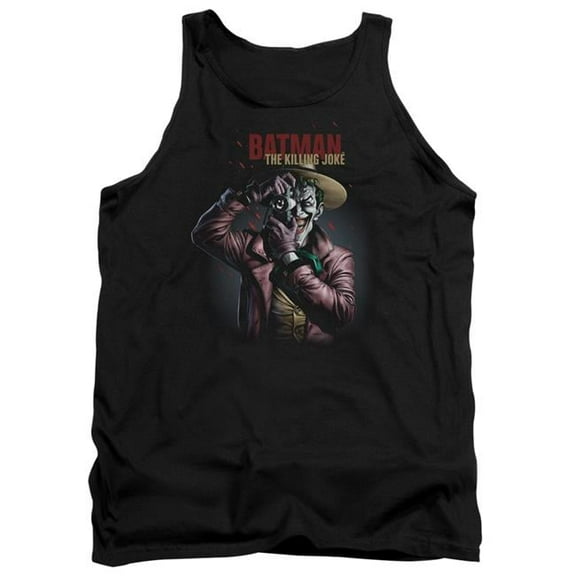 Trevco BM2709-TK-1 Batman Killing Joke Camera-Adult Tank, Black - Small