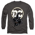 thumbnail image 1 of Trevco  BM2910-AL-3 Batman & Batman DC-Long Sleeve Adult 18-1 T-Shirt, Charcoal - Large, 1 of 1