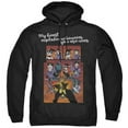 thumbnail image 1 of Trevco  BM2929-AFTH-2 Batman & Explode-Adult Pull-Over Hoodie, Black - Medium, 1 of 1