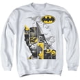 thumbnail image 1 of Trevco  BM2939-AS-2 Batman Long Live-Adult Crewneck Sweatshirt, White - Medium, 1 of 1
