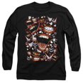 thumbnail image 1 of Trevco  BM2984-AL-3 Batman & Famous Wretch-Long Sleeve Adult 18-1 T-Shirt, Black - Large, 1 of 1