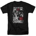 thumbnail image 1 of Trevco BMT114-AT-9 Batman Classic TV & Bat Channel Adult Regular Fit Cotton Short Sleeve 18-1 T-Shirt, Black - 6X, 1 of 1