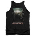 thumbnail image 1 of Trevco  BSG & Crossroads Adult Cotton Tank Top, Black - Small, 1 of 1