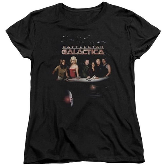 Trevco BSG & Destiny Short Sleeve Cotton Womens T-Shirt, Black - Small