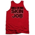 thumbnail image 1 of Trevco  BSG & Im A Skin Job Adult Cotton Tank Top, Red - Extra Large, 1 of 1