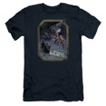 thumbnail image 1 of Trevco BSG198-PSF-1 BSG & Poster Iron On Adult HBO Cotton Premium Canvas Slim Fit Short Sleeve 30-1 T-Shirt, Navy - Small, 1 of 1