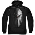 thumbnail image 1 of Trevco BSG100-AFTH-7 BSG & Cylon Head Adult Pull-Over Hoodie, Black - 4X, 1 of 1