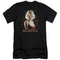thumbnail image 1 of Trevco BSG102-PSF-1 BSG & Cylon Legion Adult Cotton Premium Canvas Brand Slim Fit 30-1 T-Shirt, Black - Small, 1 of 1