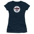 thumbnail image 1 of Trevco BSG117-JS-4 BSG Viper Badge-S by S Junior Sheer Cap Sleeve Shirt, Navy - Extra Large, 1 of 2